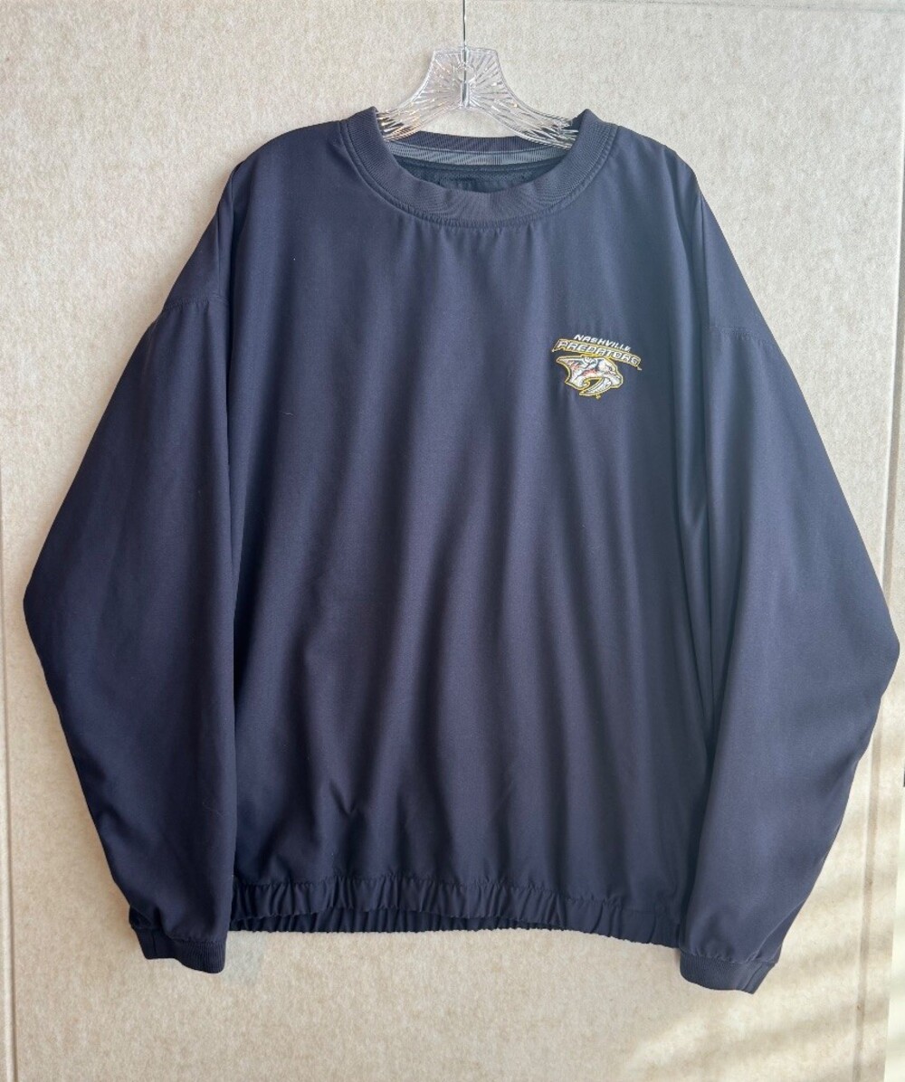 Nashville Predators NHL Gear For Sports XL Navy Pullover Windbreaker Jacket
